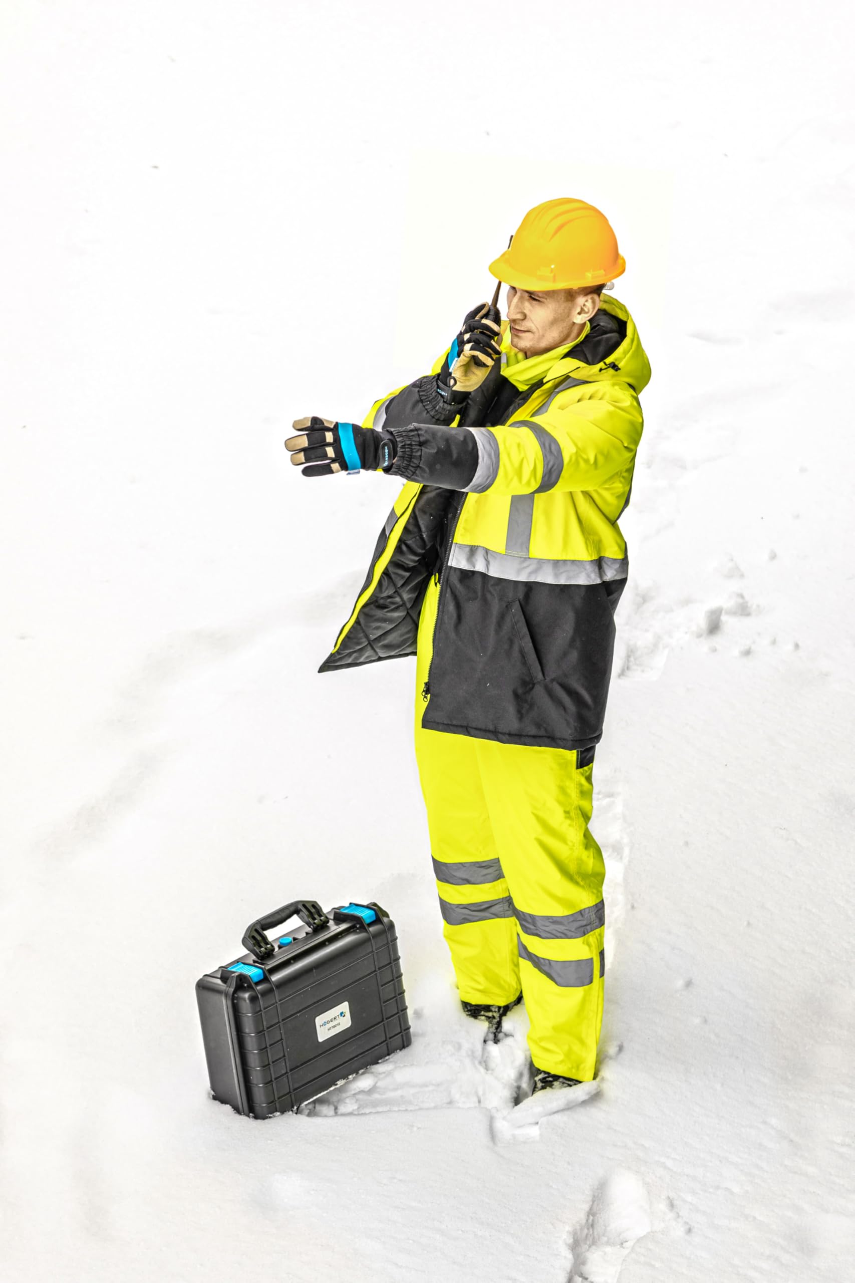 Högert Technik Leda Högert - Giacca invernale ad alta visibilità Uomo (Pacco da 1)
