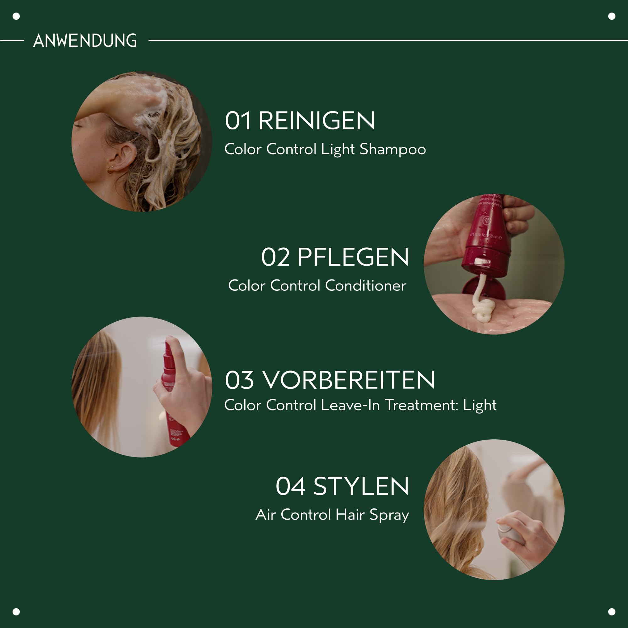 Aveda Color Control Light Shampoo, Farbschutz-Shampoo, schützt vor Verblassen, für feines bis mittleres coloriertes Haar, ohne Silikone, zu 98% natürlichen Ursprungs*