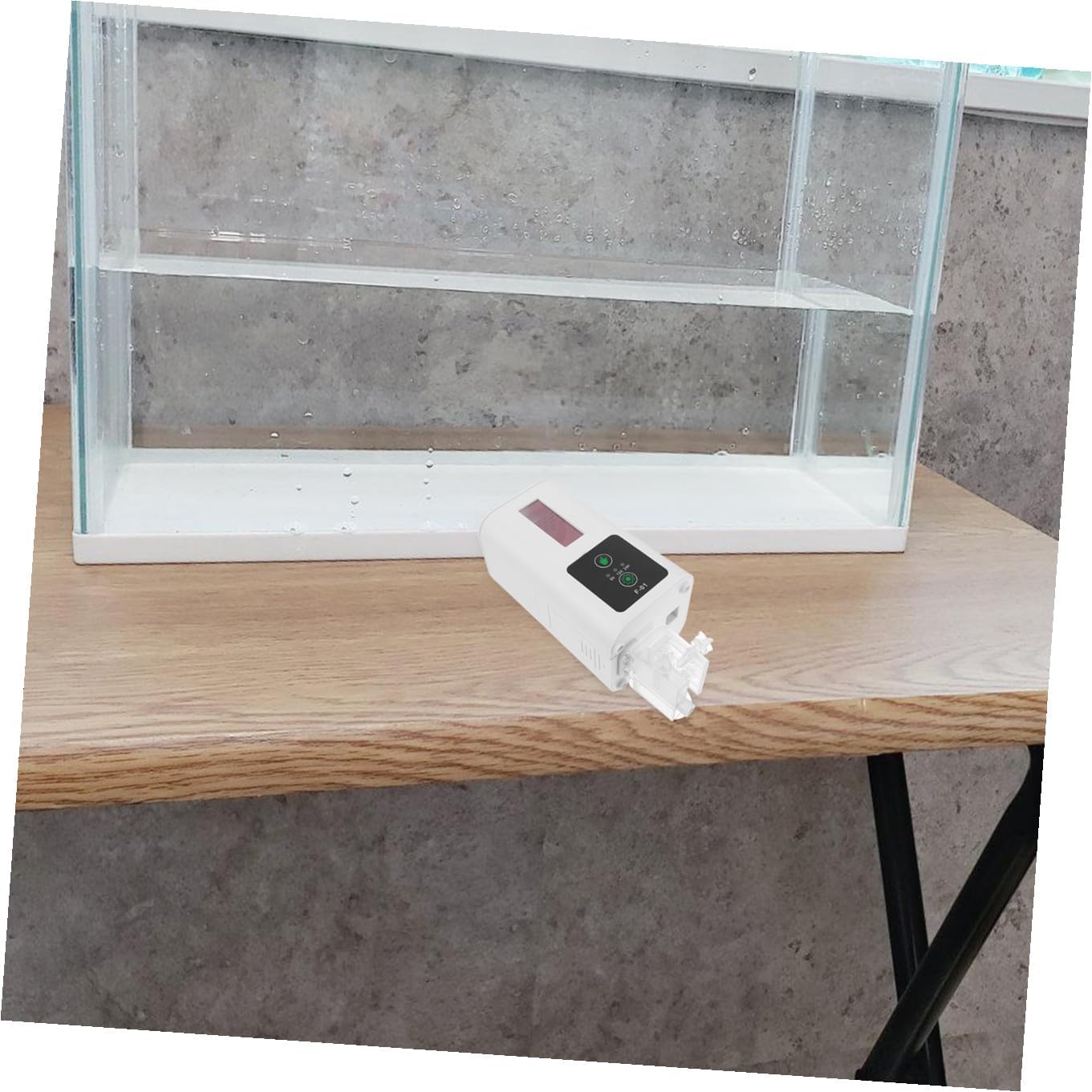 SEWACC Automatic Fish Feeder for Aquarium and Turtle, Programmable Timer Dispenser, Reusable Feeding Tool for Fish Tank Pets, Suitable for Vacation and Daily Use