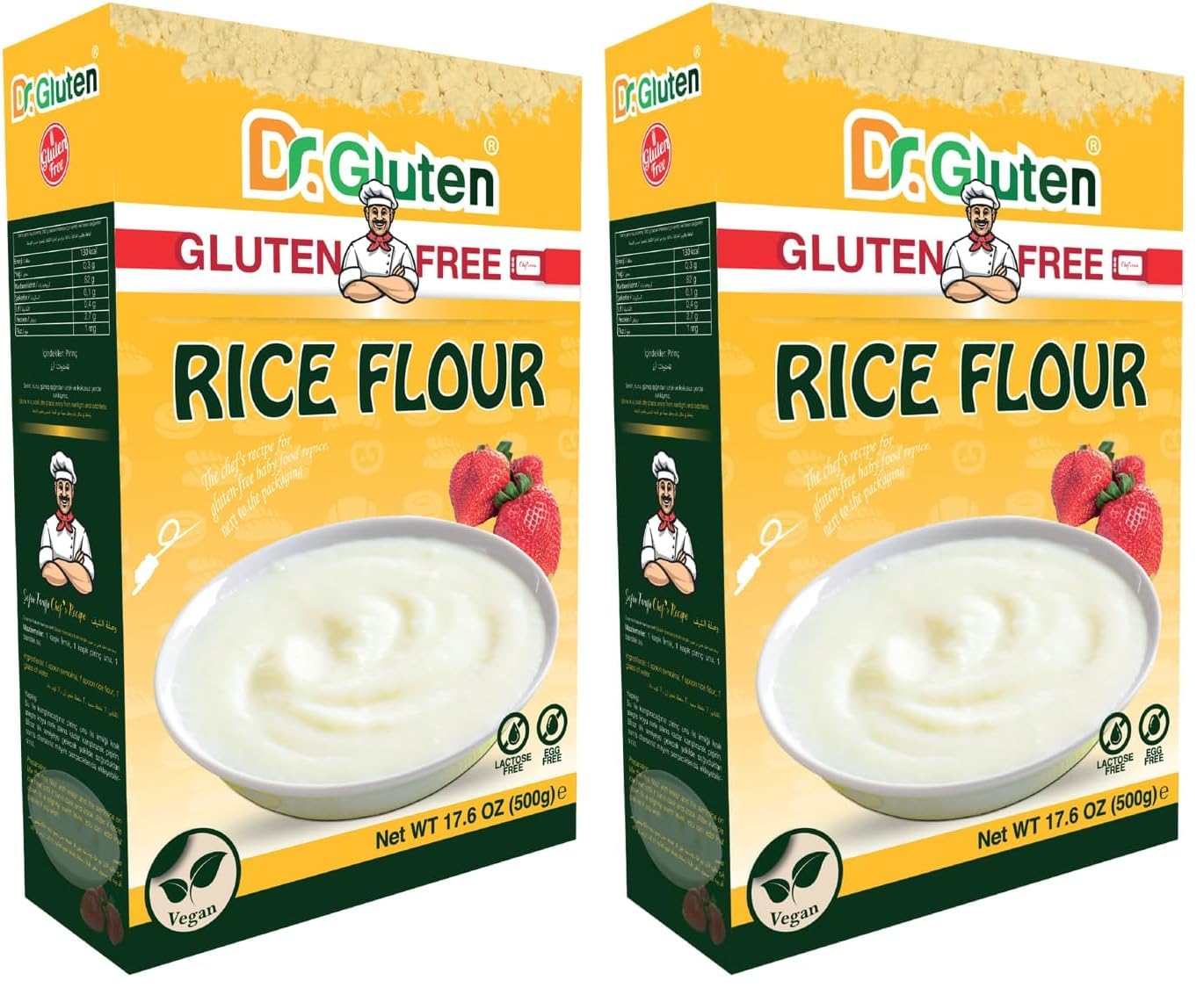 Dr. Gluten Pirinç Unu 2li paket