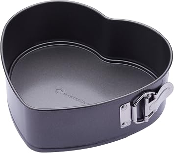 MasterClass 22.5cm Heart Shaped Springform Cake Tin with Loose Base