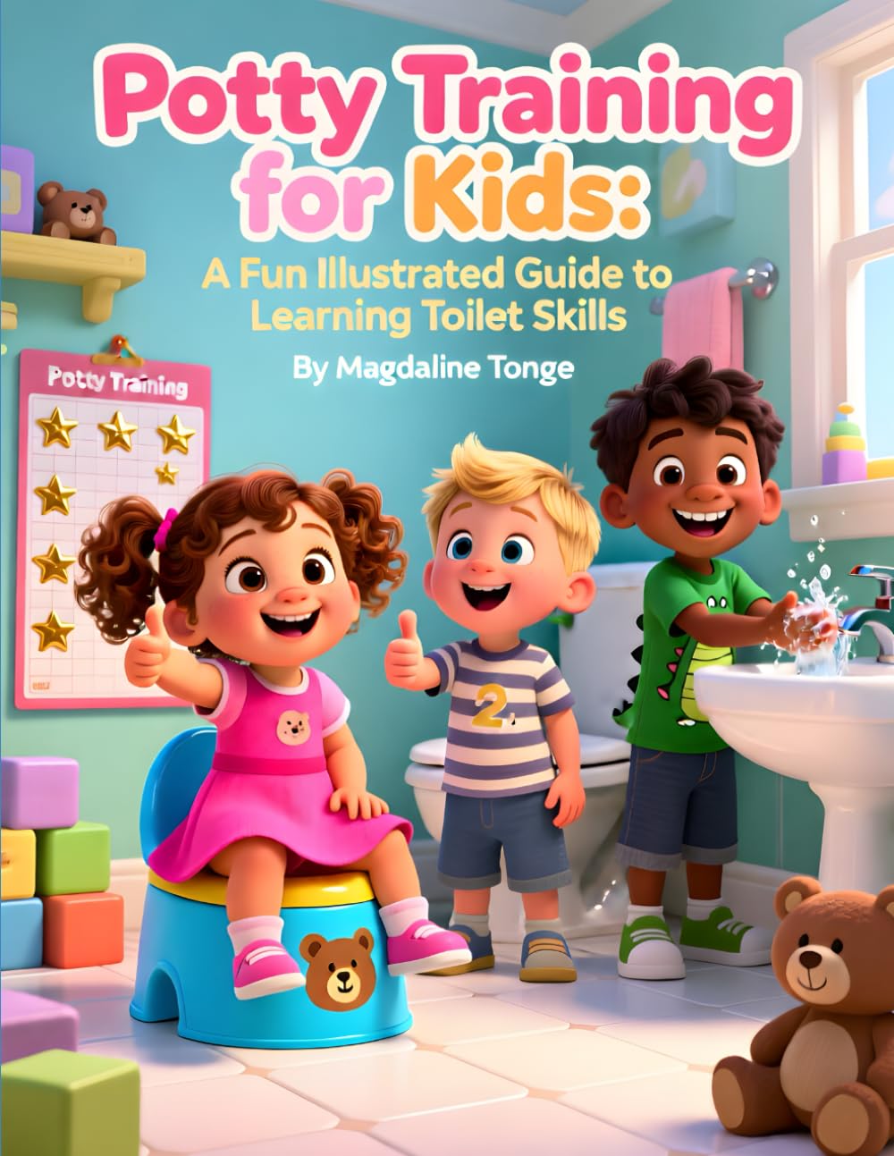 Potty Training for Kids: A Fun Illustrated Guide to Learning Toilet Skills: potty training book for kids, toddler toilet learning, potty training ... fun potty book, potty readiness for kids