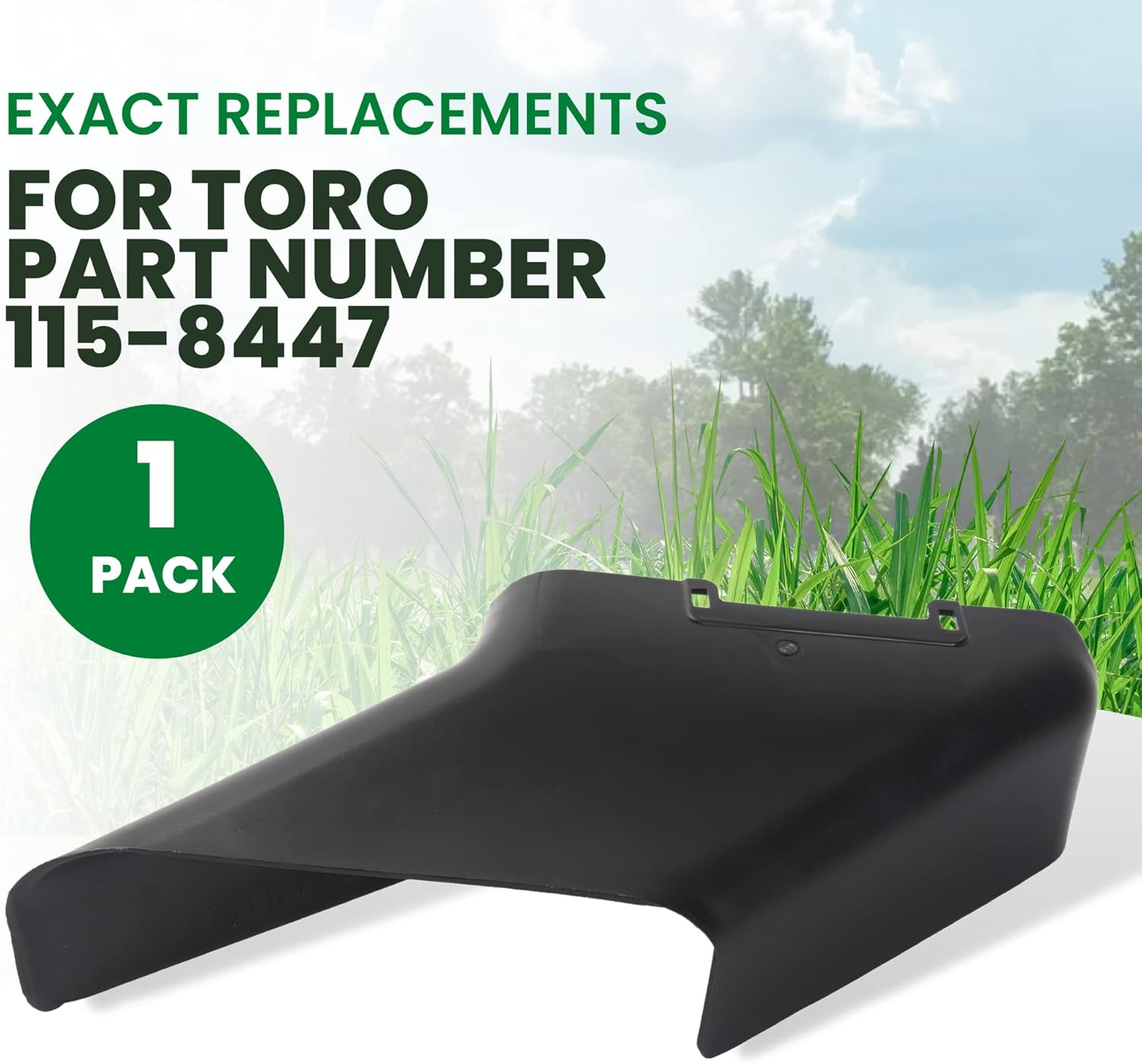 TonGass Exact Replacement Toro Lawnmower Side Discharge Chutes
