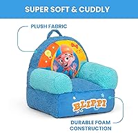Vista 5 de Delta Children - Silla Blippi Cozee Buddy para niños, color azul