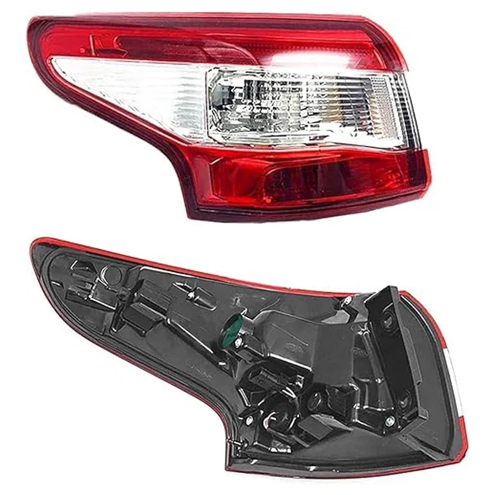 Lampa tylna zespolona Światło kierunkowskazu do samochodu Nissan Qashqai 2014-2016 Zestaw świateł tylnych 26550-4EA5A 26555-4EA0A(Right Inner)