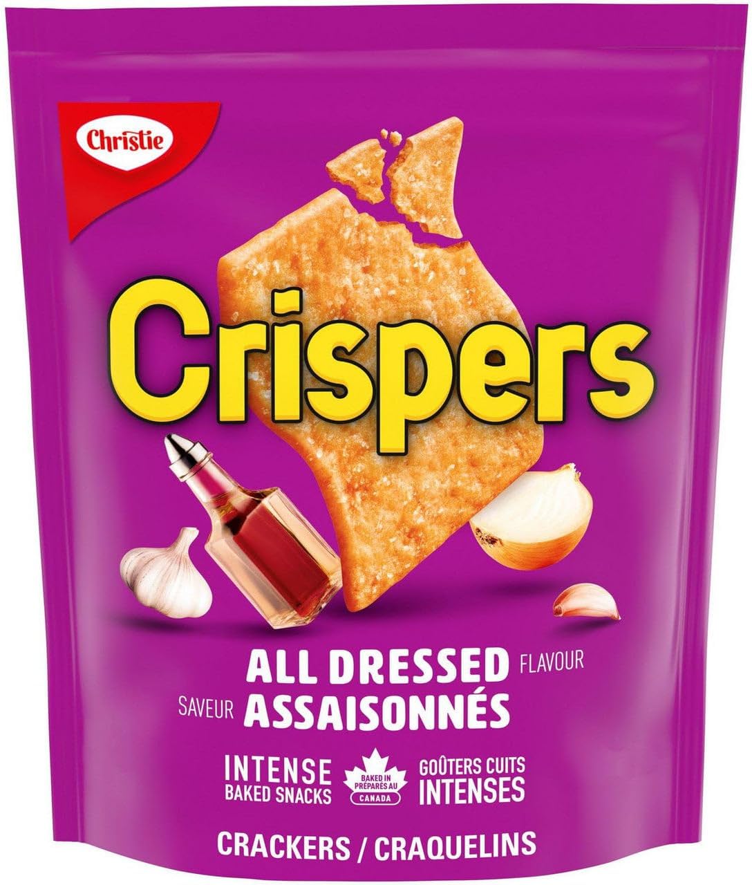 Christie Crispers, All Dressed Crackers, 145g/5.1 oz