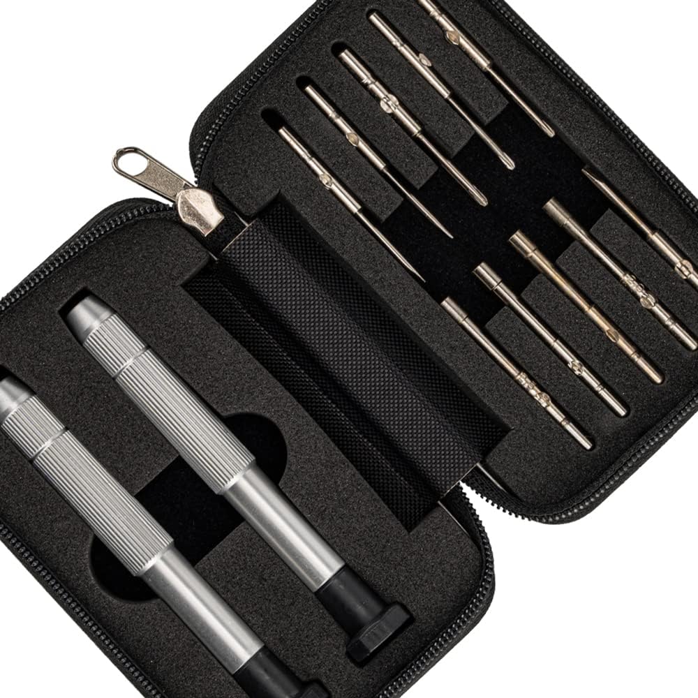 Screwdrivers Kit Repair Tool for Eyeglass, Glasses,Watch,Cellphone,Clock (12PCS）