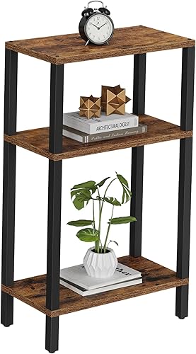 TUTOTAK Mesa auxiliar pequeña, Mesa de extremo estrecho, Mesa de sofá flaca, Mesita de noche delgada, Mesa de sofá, sala de estar, dormitorio,