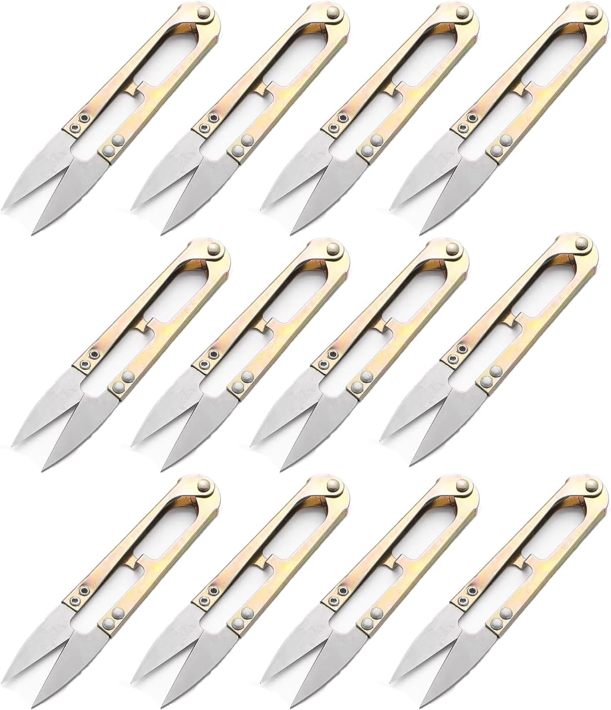 Amazon.com: TradingPost Sewing Fabric Scissors Snips | 12PCS High ...