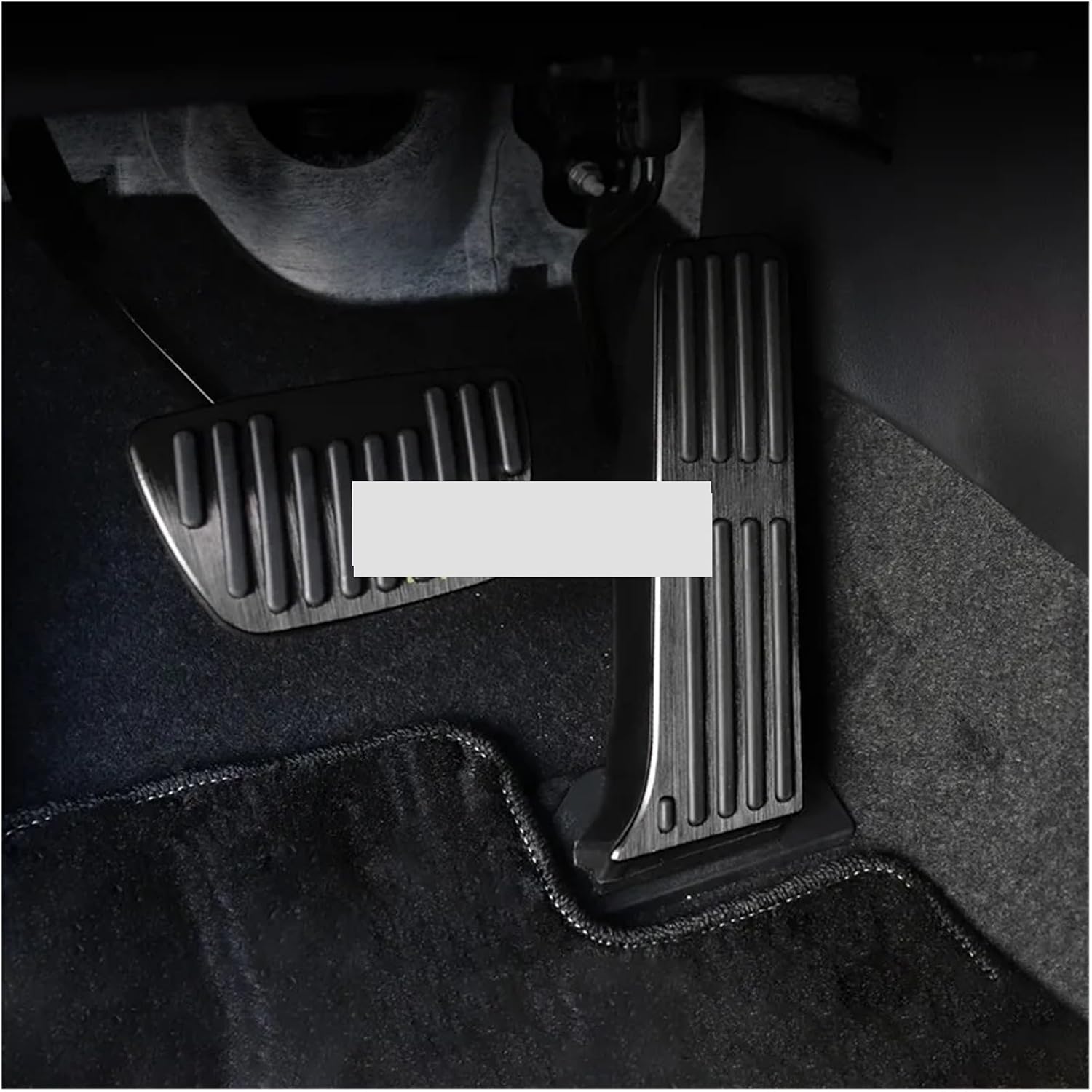 Black/Silver Brake Accelerator Fit For GAS Pedal Pad Cover Highlander Fit For Camry Avalon Kluger ES250 ES300h ES350 LS500(Black)