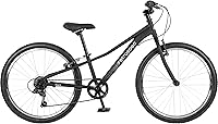 Retrospec Dart 20 & 24 Inch Kids Bike: 7-Speed Hybrid for Ages 6-11, Adjustable Seat, V-Brakes, Shock Absorption & All-Season Tires