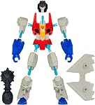 Transformers MixMashers Starscream Figure d'action personnalisée pour le mélange et l'assemblage & Accessoires, 5-Inch-Scale (12 cm) Jouets pour les enfants 4+
