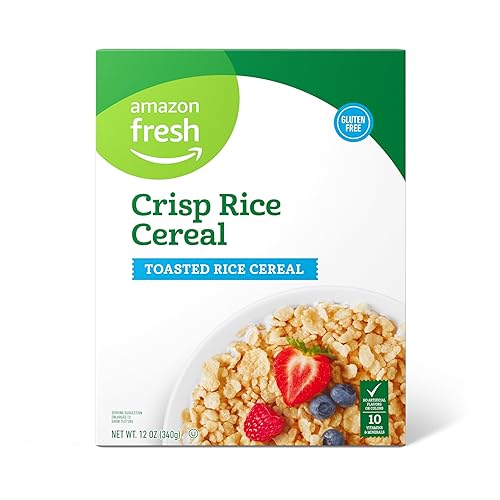 Marca Tienda - Cereal de arroz Happy Belly Crisp de 12 onzas