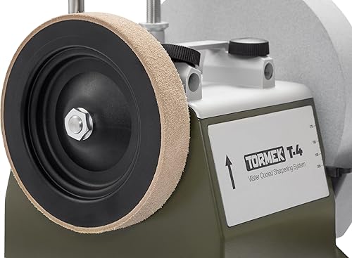 Miniatura 4 de Tormek T-4 Bushcraft - Sistema de afilado refrigerado por agua para caza y uso al aire libre - Afilador de cuchillos y hachas - Versión de EE. UU. -