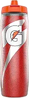 Gatorade Garrafa térmica Squeeze, vermelha, 850 g