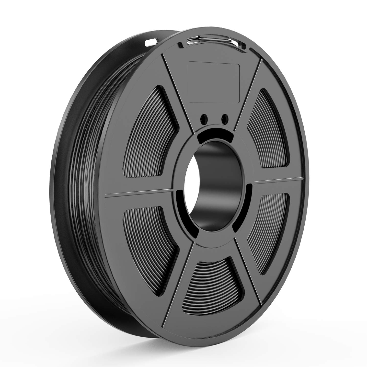 TECBEARS TPU 3D Printer Filament 1.75mm Black, 95A Shore Hardness, Dimensional Accuracy +/- 0.03 mm, 0.5 Kg Spool, Pack of 1