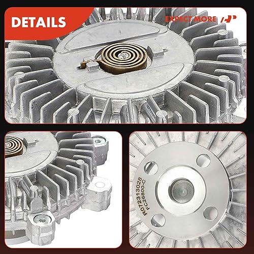 Miniatura 7 de A-Premium Embrague del ventilador de refrigeración del motor compatible con Chevrolet Tracker 1999-2004 y Suzuki Grand Vitara 1999-2005, Sidekick,