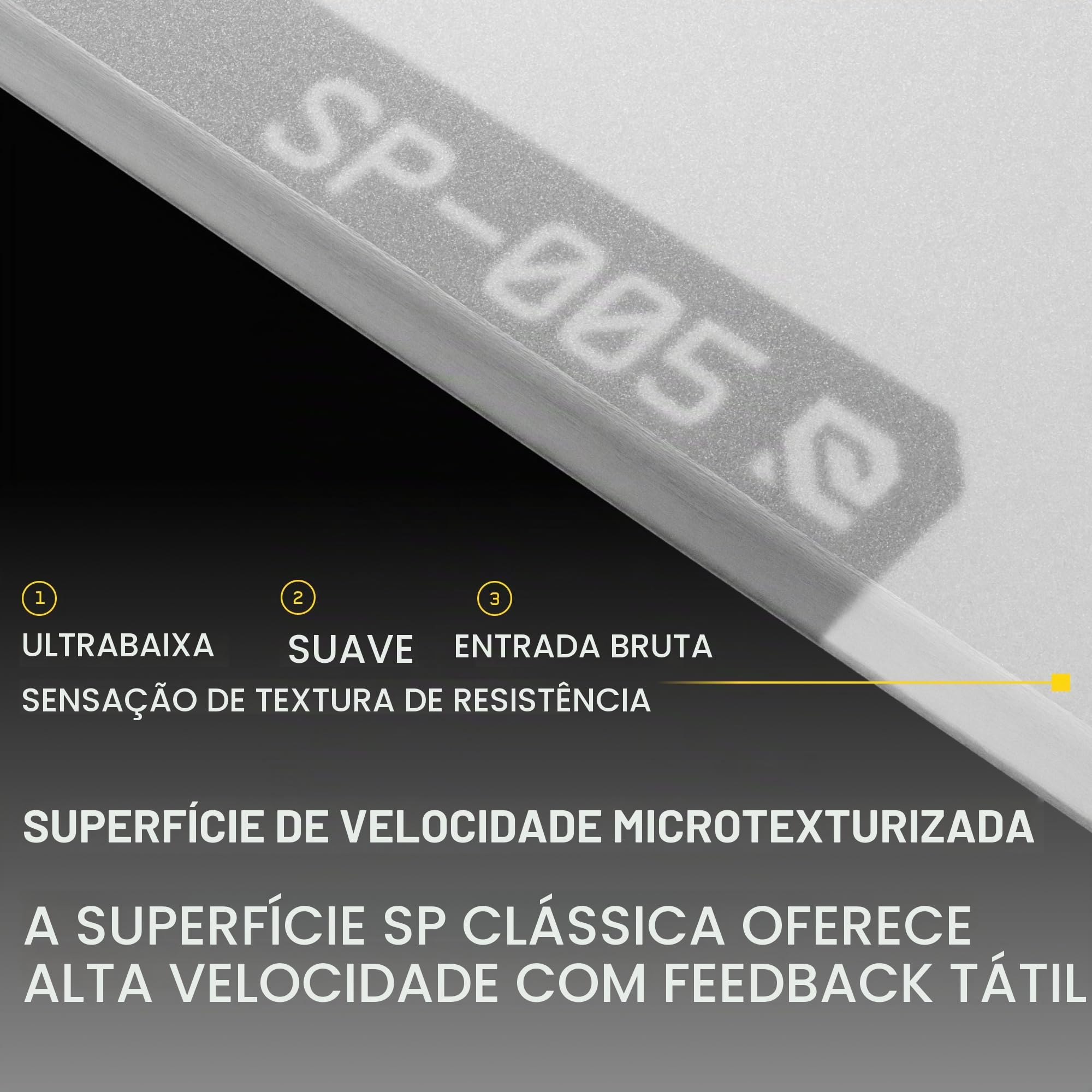 Wallhack SP-005 Mousepad de Vidro para Jogos – Superfície de