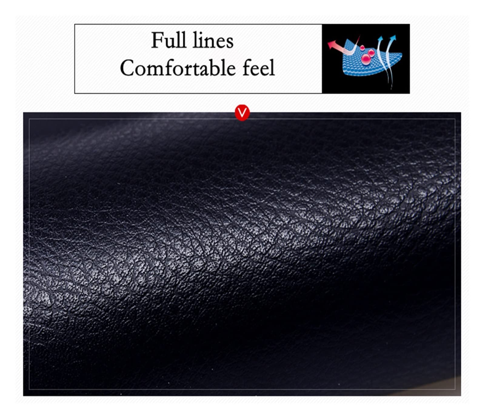 Funda Volante Funda para Volante Coche De 15 Pulgadas/38 Cm Trenza Cuero Artificial Suave En El Volante con Accesorios Aguja E Hilo Cubierta Volante Fundas (Color : Marrón)