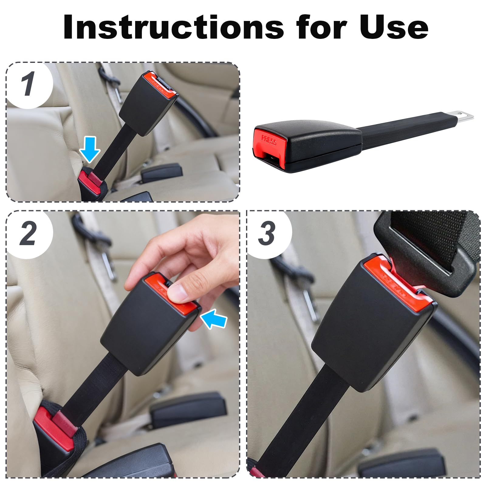 1 Pezzi Componenti Automobilistici 24CM，Compatibile con la Maggior Parte dei Modelli di Auto