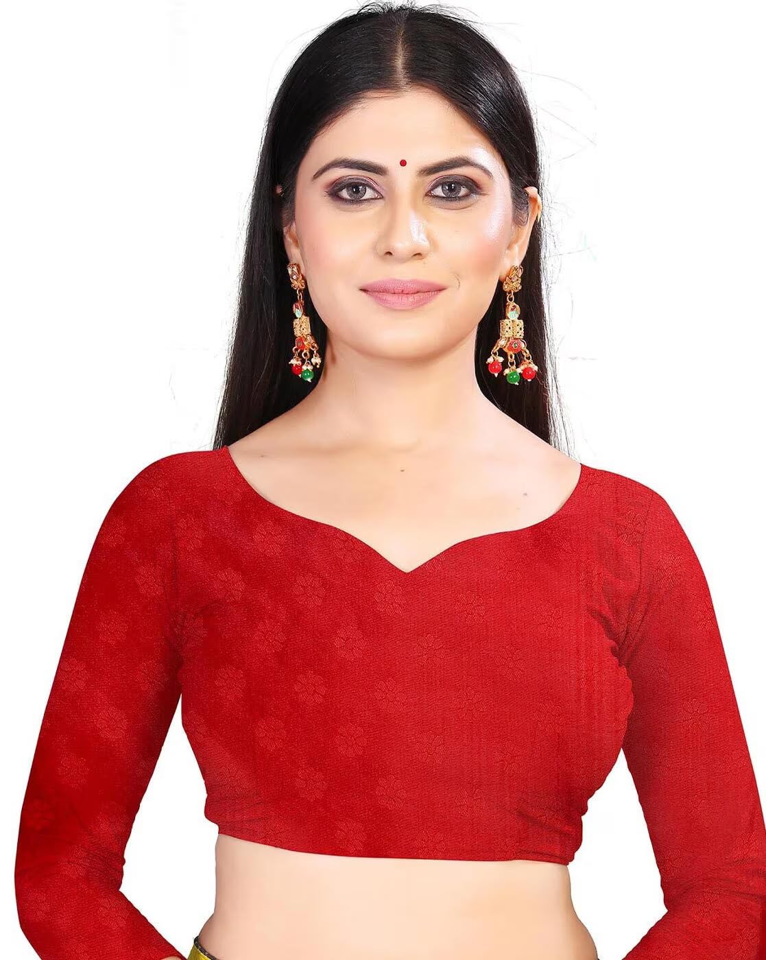 Yashika Women's Trendy Banarasi Kanjivaram Navy Color Art Silk Saree with Blouse Material - Image 6