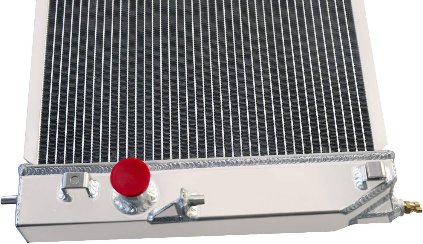 Aluminum 3 Row Radiator Compatible With 2000-2005 Buick LeSabre Pontiac Bonneville 3.8L V6, Cooling Racing Automotive Radiators