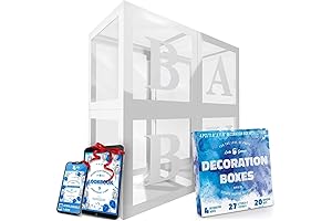 Stunning Transparent Balloon Boxes with Customizable Letter Inserts for Unforgettable Celebrations