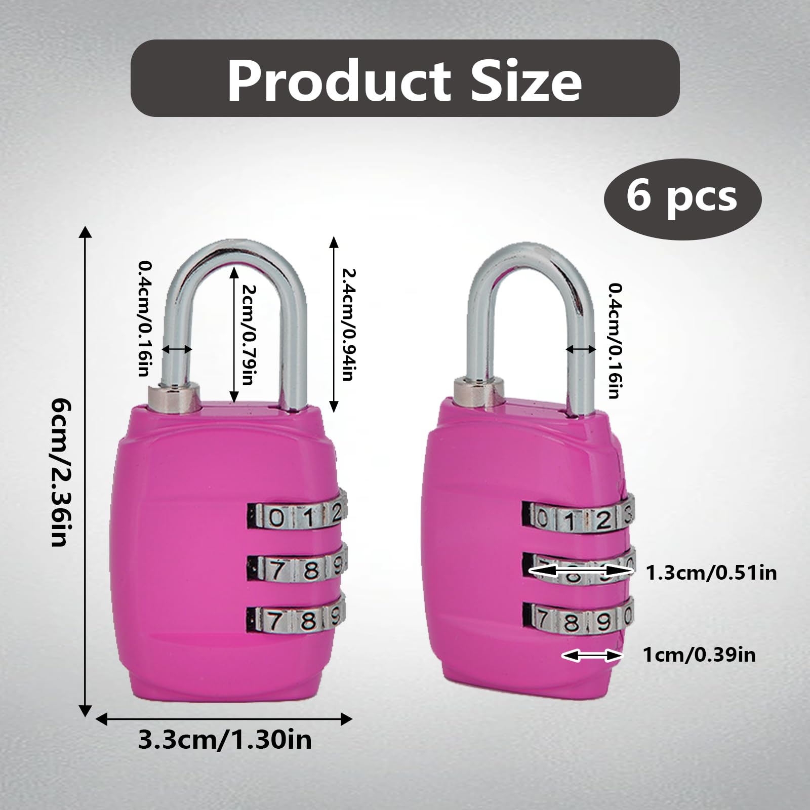 Cadenas à Combinaison à 4 Digit,Serrure Combinée,Cadena A Code Casier Pour Gymnase Ecole Portail Hangar Garage Rangement 96000822