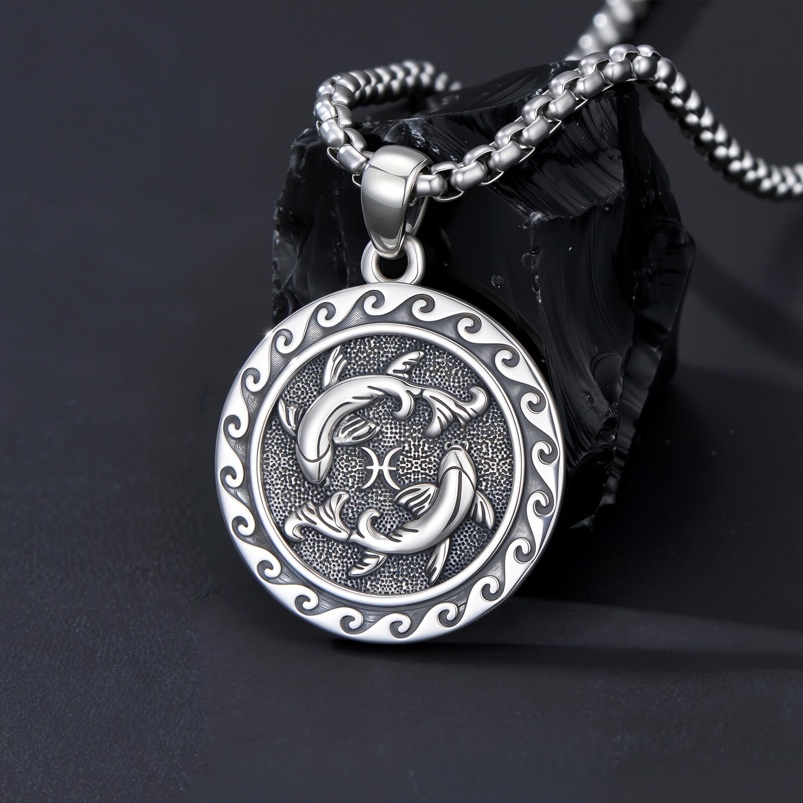 12 Sternzeichen Halskette für Herren Damen 925 Sterling Silber Sternbilder Horoskop Anhänger Kette Geburtstag Astrologie Schmuck Geschenke für Männer Frauen