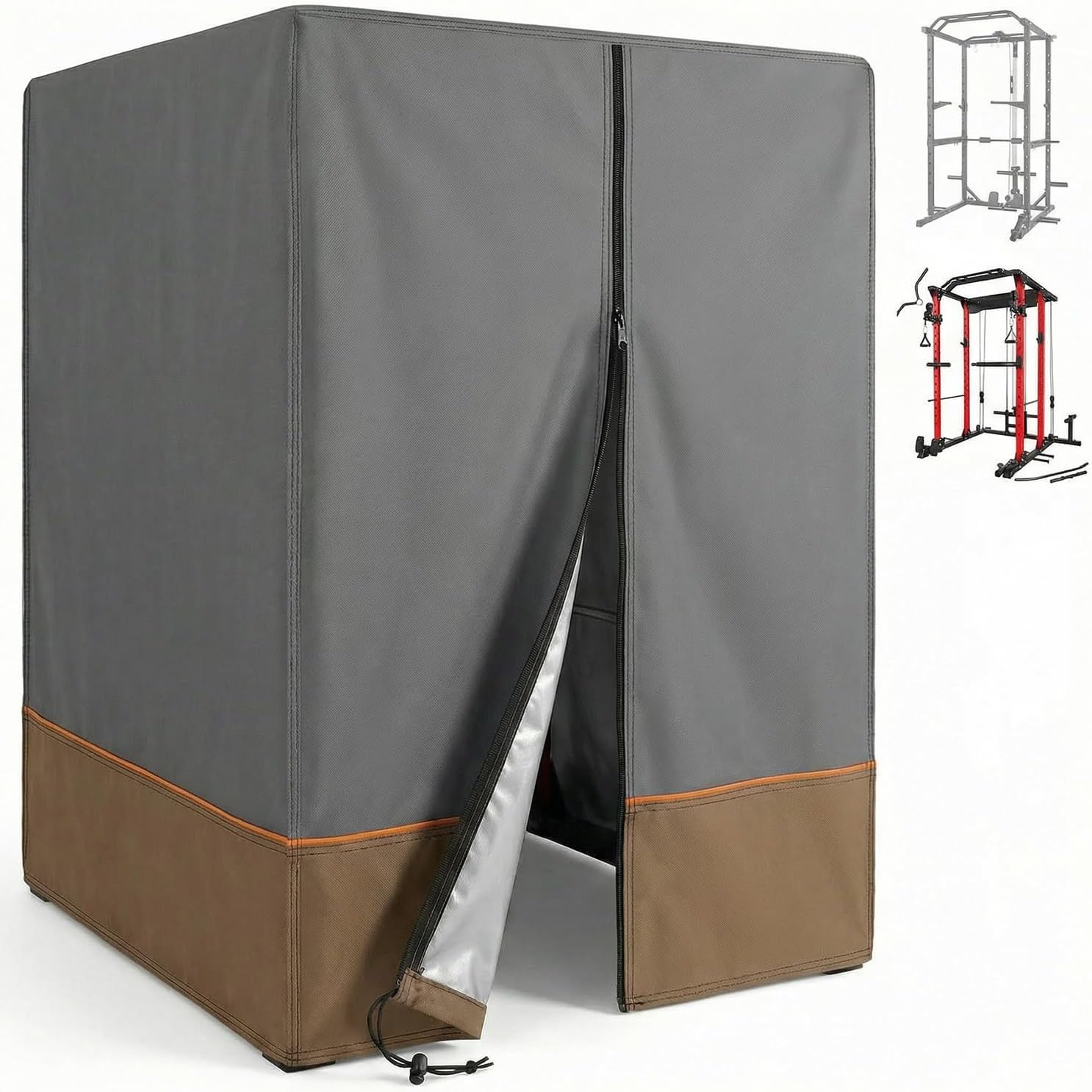 Deosk 40"L X 30"W X 78"H Squat Rack Cover