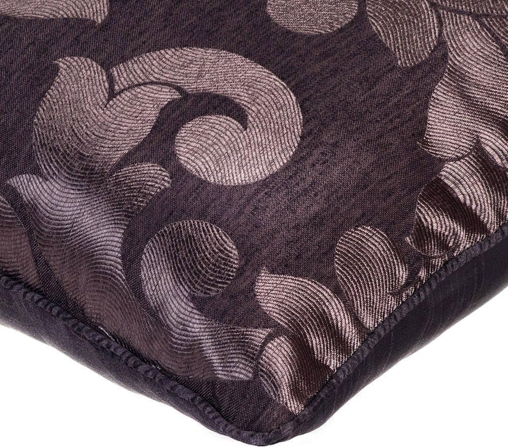 The HomeCentric Cushion Covers for Couch Pillow Covers Pillow Covers Pack of 2 18x18 inch (45x45 cm) Purple Silk Throw Pillow Covers Handmade Pillow Covers Abstract Easter - Royal Purple Passion