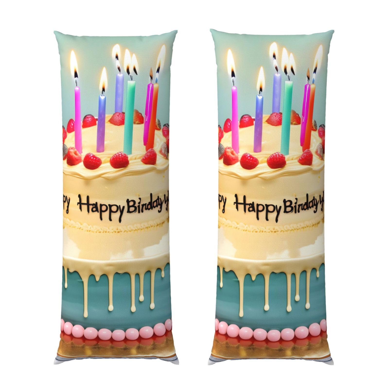 Taies d'oreiller ultra douces Happy Birthday housse de coussin respirante