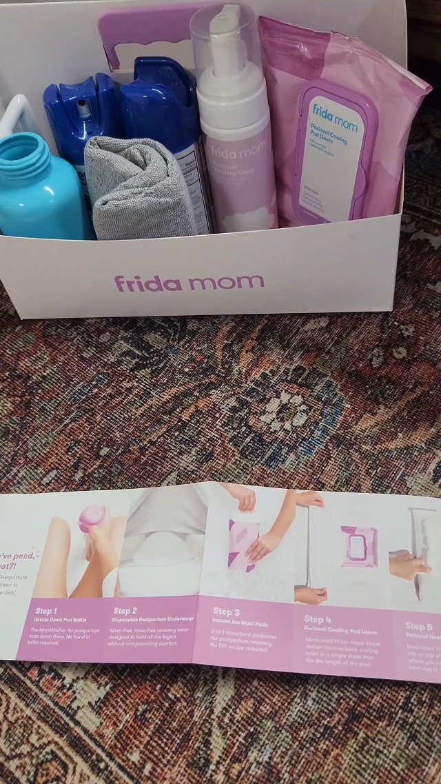 Watch Review of FridaMom Postpartum Recovery Kit on Amazon Live