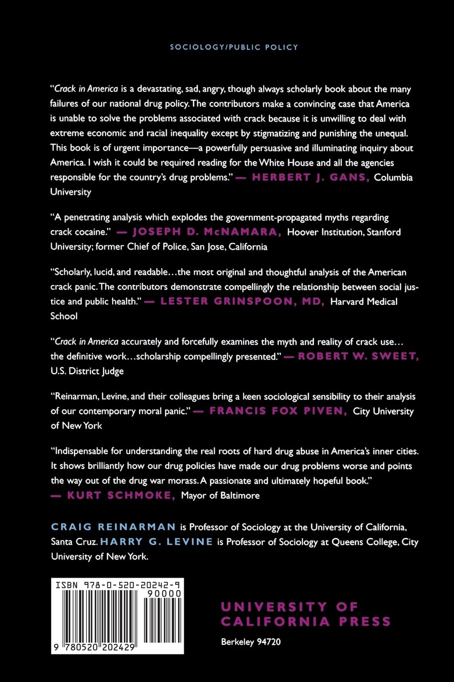 Crack In America: Demon Drugs and Social Justice