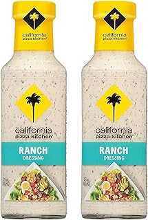 California Pizza Kitchen Ranch Dressing - Creamy Ranch Dressing, Restaurant-Like Ranch Dip, Fresh and Creative Flavors Collide, Ranch Salad Dressings and Sauces - 12 Fl Oz, Pack of 2