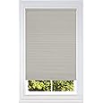 BlindsAvenue Cellular Honeycomb Cordless Shade, 9/16" Single Cell, Blackout, Sticks and Stones, Size: 36" W x 48" H