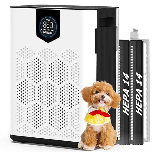 DAYETTE Air Purifier for Large Room Up to 3000 Ft²