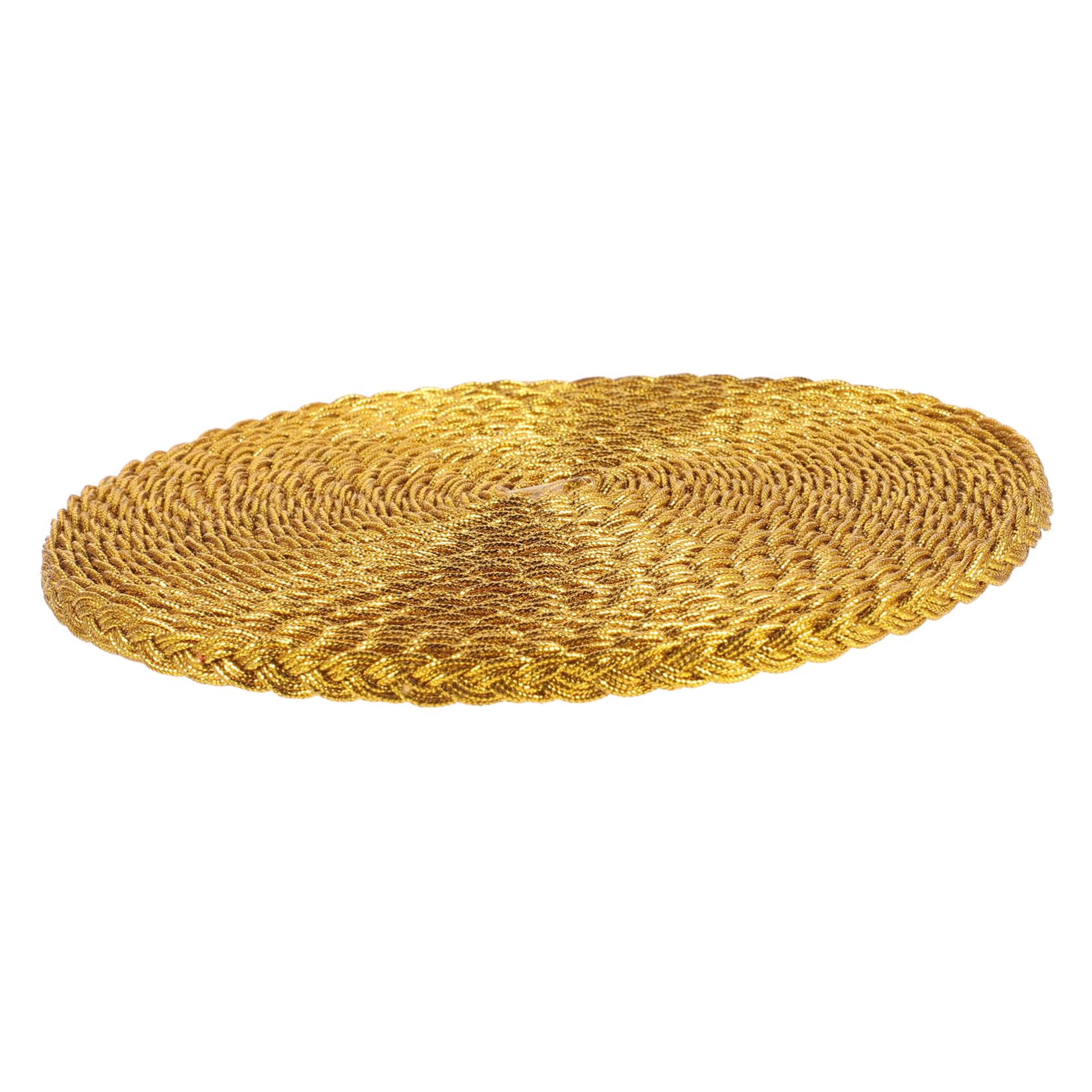 5 Piezas Trim Cinta Trenzada Decorativa para Cortinas Ribete Dorado Lavable para Manualidades y Ropa Accesorio Práctico para Diy Textura Fina y Diseño Único Versátil Decoración y