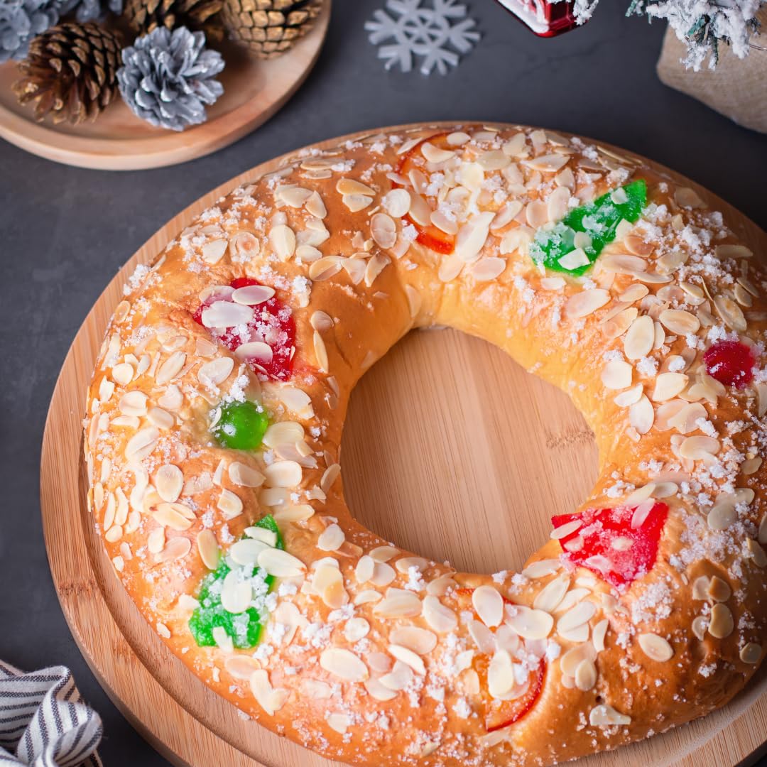 Fruta Escarchada 200g para Roscón de Reyes - Cereza, Naranja y Calabaza