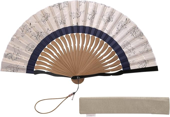 Amazon 保赤軒 Hosekken 職人伝統の技と現代の感性が1つとなった 高級 扇子 ブランド メンズ 紳士 鳥獣戯画和紙扇 ベージュ 和装小物 和柄 丈夫 おしゃれ せんす 父の日 ギフト プレゼント 贈り物 和装小物 通販