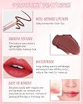 3 in 1 Nude pink lip liner set,neutral matte creamy long lasting lipstick,smooth pigmented waterproof lip stain liner,dewy hydration plumping lip gloss for women,Korean lips makeup natural looking-01