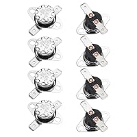 Vista 59 de uxcell KSD301 Termostato 221.0 °F/221 ° F 10 A Normalmente Cerrado N.C Ajuste Snap Disc Interruptor de temperatura para microondas, horno, cafeteras