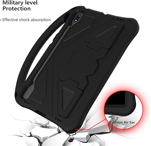 Miniatura 5 de Funda para Galaxy Tab S9 FE PlusTab S9 Plus de 12.4 pulgadas para niños 2023, funda EVA a prueba de golpes con soporte de mango para Samsung S9 FE