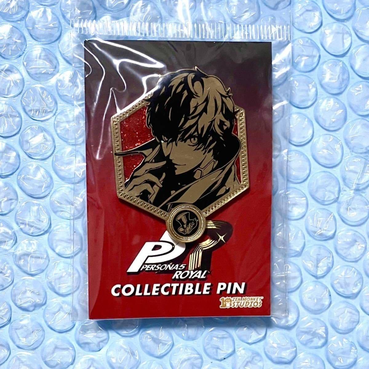 ペルソナ5 P5R 缶バッジ 缶バッチ 主人公 ジョーカー 雨宮蓮 【公式通販】