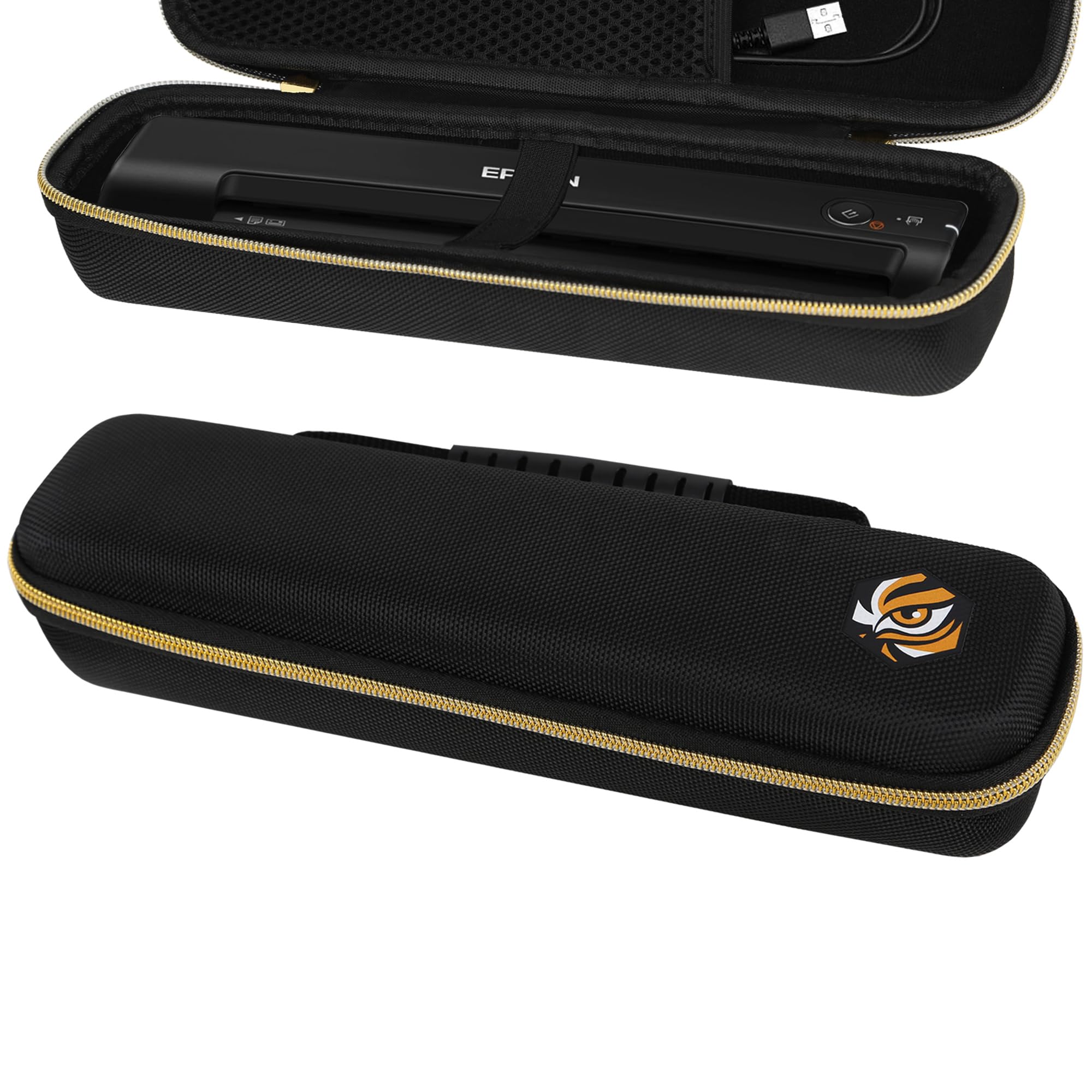 Umbrotiger Scanner Travel Case Compatible with Epson Workforce ES-50, DS-30, ES-60W, DS-70, DS-80W, Portable Document & Image Scanner Storage Bag