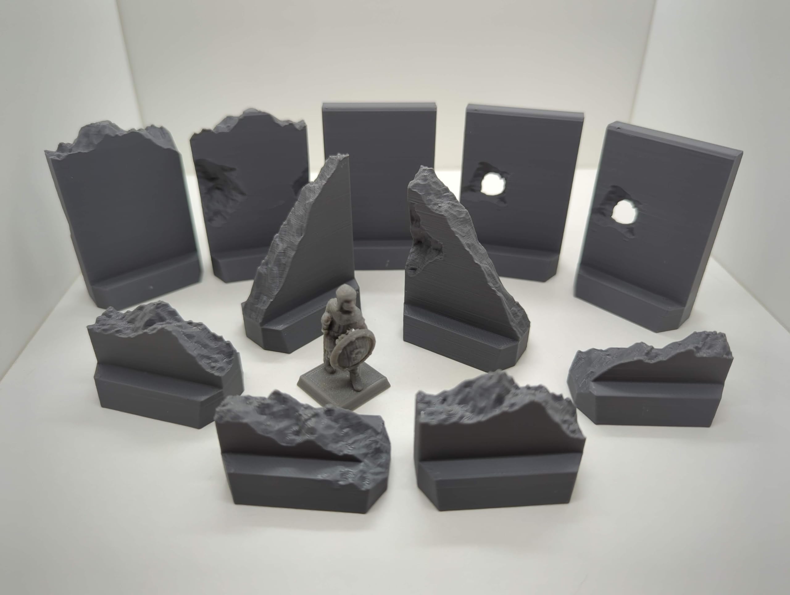 Texas Barriers (12x Pieces), Grey - Image 3