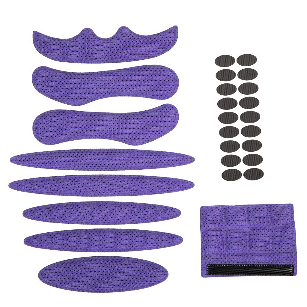 Jipemtra Helmet Padding Foam Kit 27Pcs Bicycle Replacement Pads Universal Helmet Foam Pads Set for Bike Motorcycle Cycling