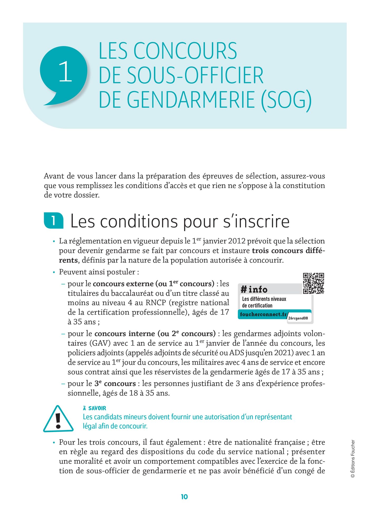 Réussite Concours - Sous-officier de gendarmerie - 2026-2027- Préparation complète