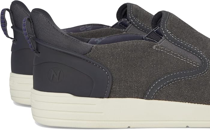 Мужские кроссовки Nunn Bush Kore City Walk Canvas EZ Moc Toe Slip-On Sneakers Easy On and Easy Off — фото 3