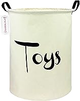 Vista 11 de QUEENLALA Cesta de Almacenamiento Grande, Cesto de Ropa Sucia/Baño/Decoración del Hogar/Cesto de Almacenamiento Redondo Plegable, Cesto para Niños